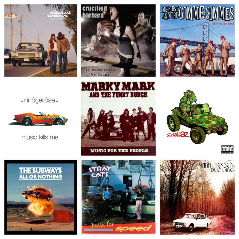 Illustration for article titled Cars on Album Covers